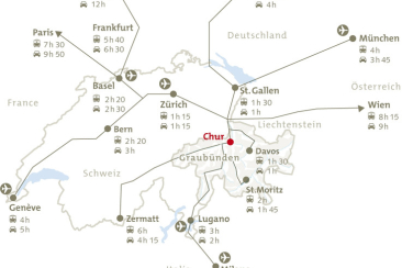 Anreise Chur